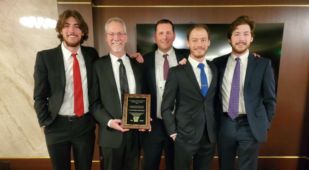 Ed Boucher Receives Washtenaw Contractors Association’s 2023 Vander Hyden Award