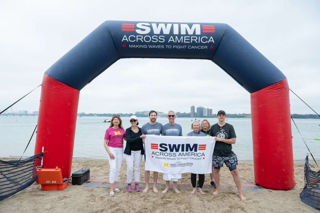 Kotz Sangster Sponsors and Swims in the 8th Annual Motor City Mile