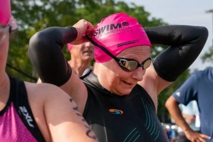 Kotz Sangster’s Carolyn Wood Swims to Support Cancer Research